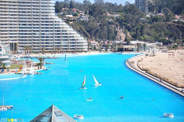 بزرگ ترین استخر جهان (+عکس)