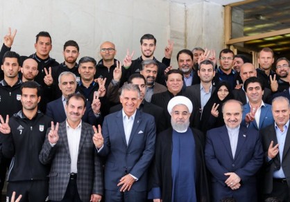 روحانی: صعود به مرحله حذفی جام جهانی شدنی است/اعضای تیم ملی سفیران قدرت نرم ایران هستند