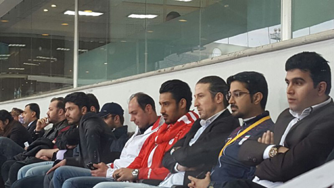 تیموریان و قوچان‌نژاد روی سکوهای ورزشگاه آزادی + عکس