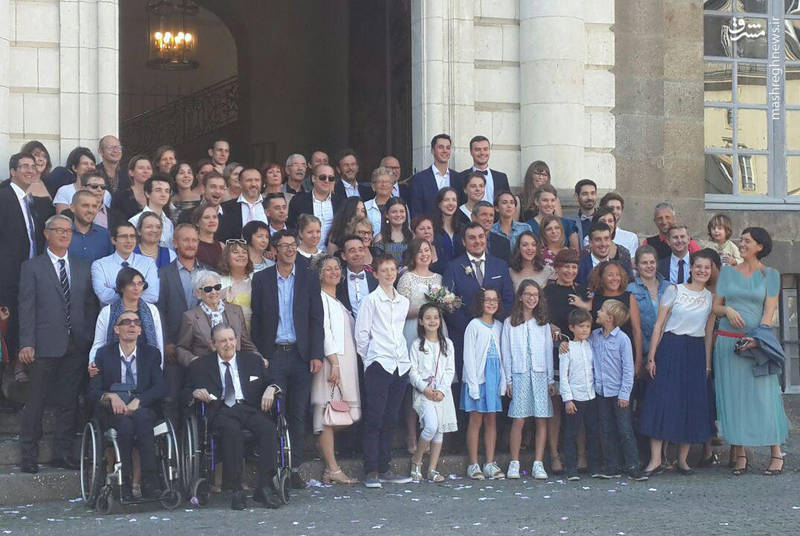 تفاوت مراسم عروسی در فرانسه با ایران /عکس