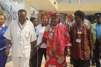  ورود سارا اوباما به نایروبی