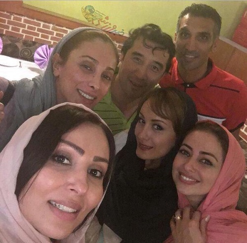 سلفی خانم‌های بازیگر با غزال تیزپا