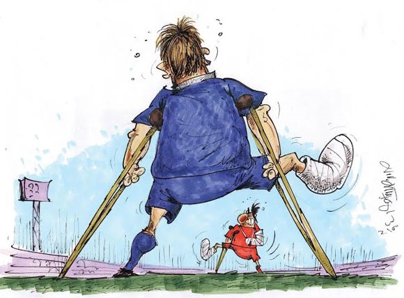 دربی کتک خورده‌ها!/کاریکاتور