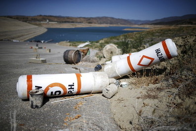 خشکسالی در ساحل کالیفرنیا 