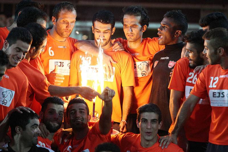 عکس/ جشن تولد مدافع پرسپولیس