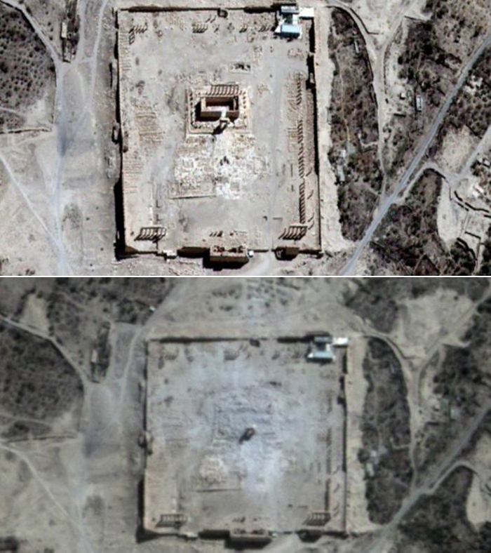 (تصاویر) معبد پالمیرا پیش از تخریب داعش