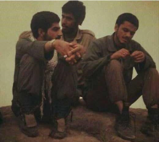 تصویری قدیمی از سردار سلیمانی