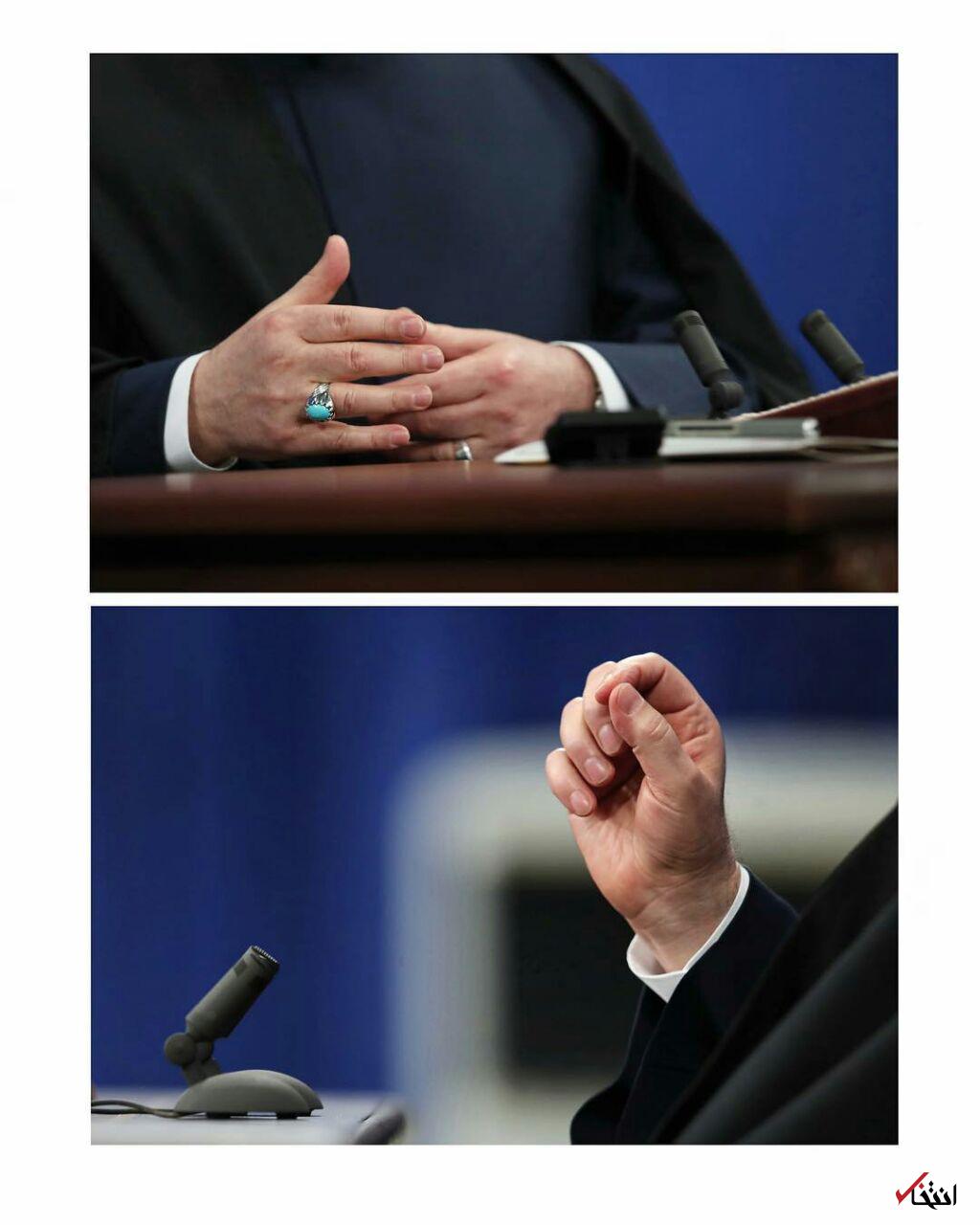 علت لرزش دست روحاني چيست؟/ اقاي قاليباف و حاميان خوش اخلاقش بخوانند!