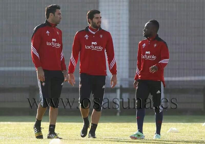 بازگشت نکونام و انصاری فرد به تمرینات اوساسونا/ عکس