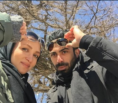 تصاویر روناک یونسی و همسرش در همدان در تعطیلات نوروزی