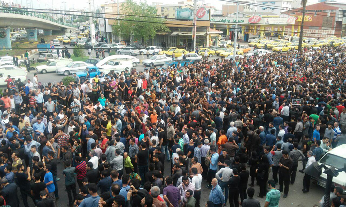 (تصاویر) تشییع هادی نوروزی در بابل