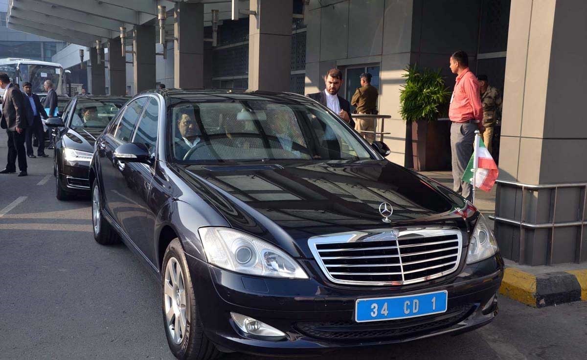 خودرو لوکس ظریف در سفر به هند/عکس