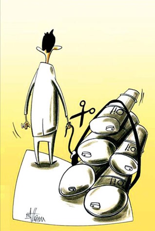 محموله‌های بابک!/کاریکاتور