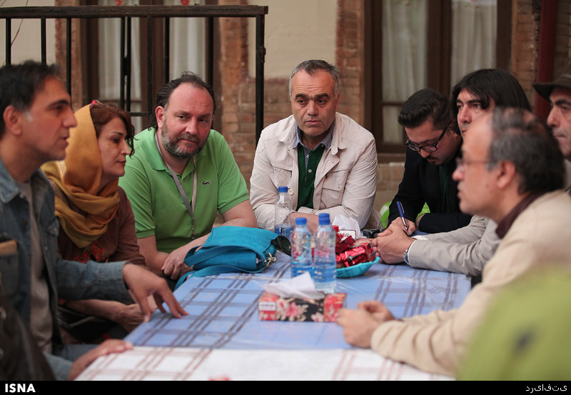 کارگردانان ترک در پشت صحنه یک سریال ایرانی+عکس