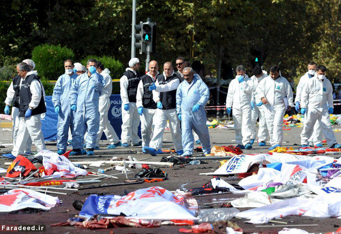 (تصاویر) شنبه خونین ترکیه