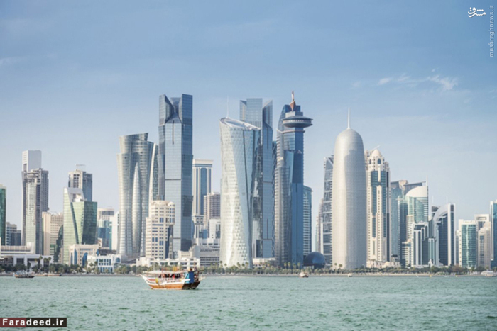 رتبه اول ثروتمندترین: قطر درآمد سرانه: 146000 دلار قطر به عنوان بزرگترین صادر کننده گاز طبیعی مایع به شمار میرود و نفت منبع اصلی درآمدش است. نفت و گاز طبیعی مایع٬ پایه های اقتصاد کشور هستند که بیش از 70 درصد از درآمد کل و همچنین بیش از 60 درصد از تولید ناخالص داخلی را تشکیل میدهد. اتباع قطر تنها 12 درصد از کل جمعیت 2.2 میلیون نفری این کشور است.قبل از ظهور صنعت نفت، قطر کشور فقیری بود با اقتصاد مبتنی بر صید مروارید. امروزه، قطر یک قدرت بزرگ در جهان عرب است