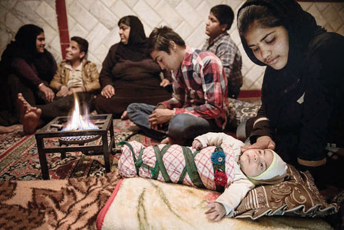 پای صحبت های پدر 13 ساله ایرانی