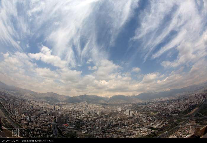 عکس/ نمایی متفاوت از تهران