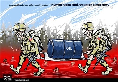 حقوق بشر آمریکایی/کاریکاتور