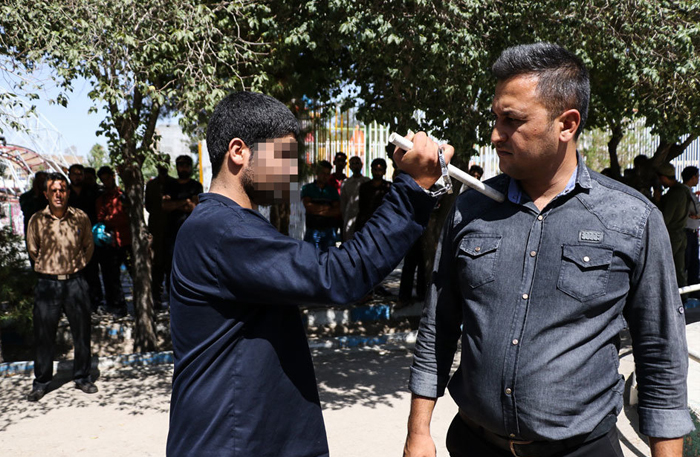 (تصاویر) بازسازی صحنه قتل در 