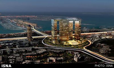 پس از ساخت جزایر مصنوعی و بزرگ‌ترین فروشگاه جهان و بلندترین ساختمان کره زمین، نوبت به ساختمان لوکسی رسید که شباهت چندانی به یک ساختمان معمولی ندارد. مروارید دوبی بر خلیج فارس مشرف است و قرار است 73 طبقه داشته باشد. کار ساخت آن در سال 2009 آغاز شد و قرار است در سال 2016 کامل شود. این شهر یکپارچه چهار برج خواهد داشت که با یک پل هوایی به یکدیگر متصل می‌شوند و یک سالن تئاتر لوکس با ظرفیت 1800 صندلی خواهد داشت و محل برگزاری جشنواره فیلم بین المللی دوبی است. 