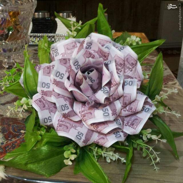 مد جدید دسته گل خواستگاری! /عکس