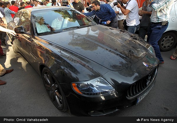 عکس/مازراتی میلیاردی علی دایی