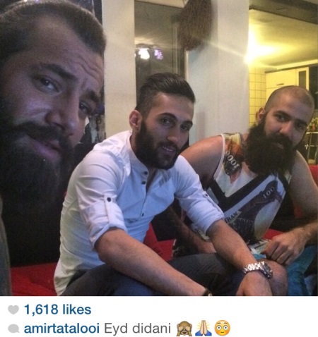 عید دیدنی یاغی پرسپولیس از خواننده زیرزمینی + عکس