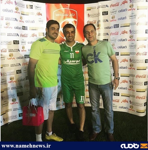 سه پیشکسوت استقلال و پرسپولیس در یک قاب/ عکس