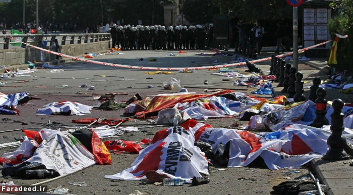 (تصاویر) شنبه خونین ترکیه