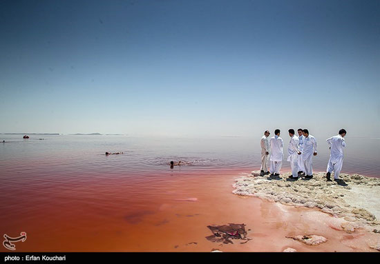 تصاویری زیبا از دریاچه ارومیه