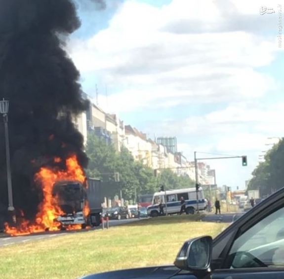 نخستین تصاویر منتشره از انفجار برلین