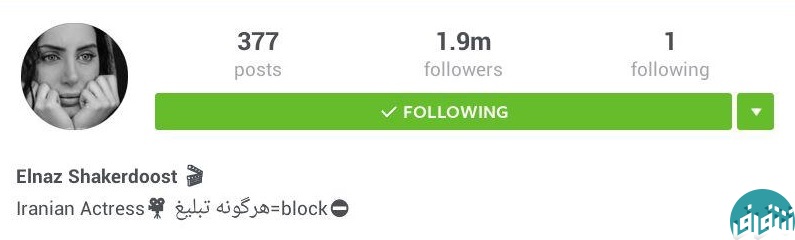 پر طرفدارترین اینستاگرام ایرانی متعلق به کیست؟/چرا ورزشکاران و سیاسیون در لیست اینستاگرام های محبوب جایی ندارند؟1111111111111111111111111111111111111111111111111111111