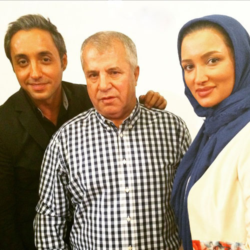 عکس یادگاری روناک یونسی با علی پروین