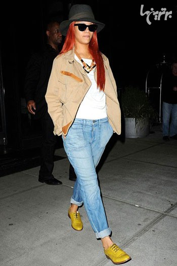 سبک لباس پوشیدن ریحانا در گذر زمان