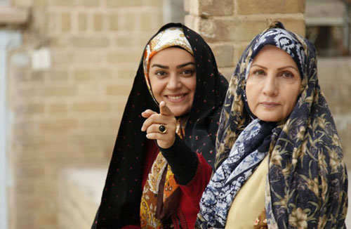 حجاب برتر الهام چرخنده در سریال 