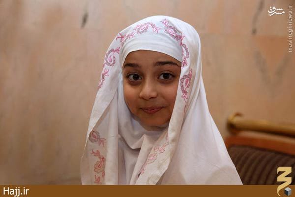 عکس/كوچك‌ترين زائر ایرانی تمتع ۹۳