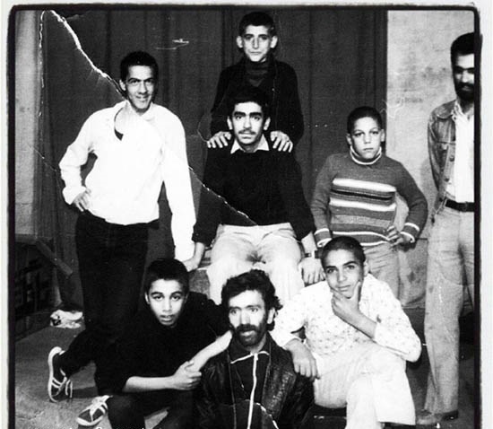 رضا عطاران در نوجوانی/ عکس