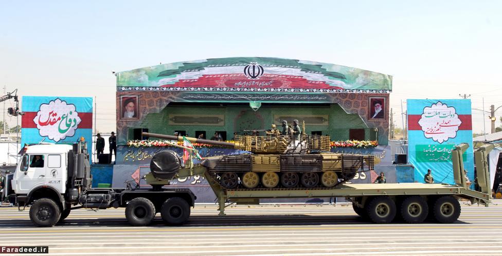 (تصاویر) گزارش رویترز از رژه‌نیرو‌های مسلح ایران