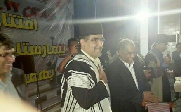 هاشمی در لباس بختیاری‌/ عکس