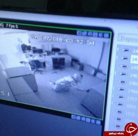 دزدی از بانک با پوشش فویل آلومینیومی