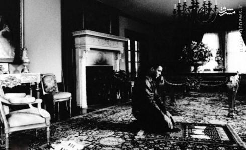 نمازخواندن اسطوره بوکس جهان/عکس