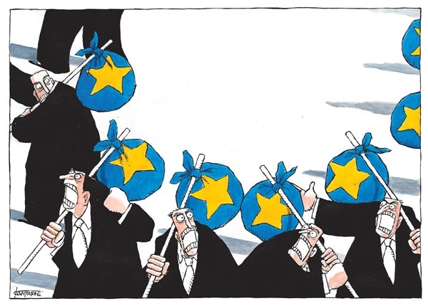 چهره اروپای بدون انگلستان!/ کاریکاتور