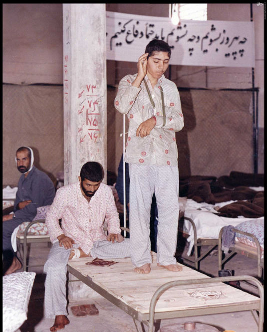 دو رکعت نماز خالص عشق/عکس