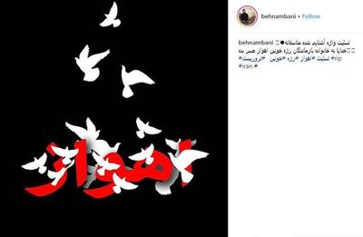 واکنش بهنام بانی