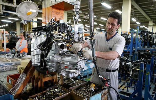 (تصاویر) آغاز خط مونتاژ خودروهای چینی در ایران