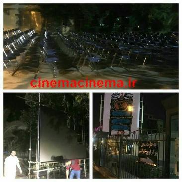 آماده سازی محل مراسم تشییع کیارستمی/ عکس