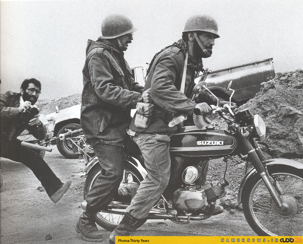 بازدید ابوالحسن بنی‌صدر از جبهه‌ها/ عکس