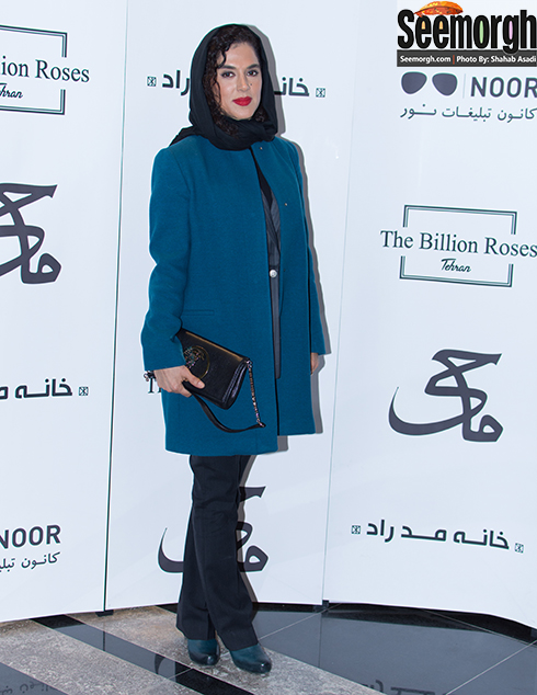  مدل مانتو سپیده اعلایی در مراسم اکران فیلم ماحی