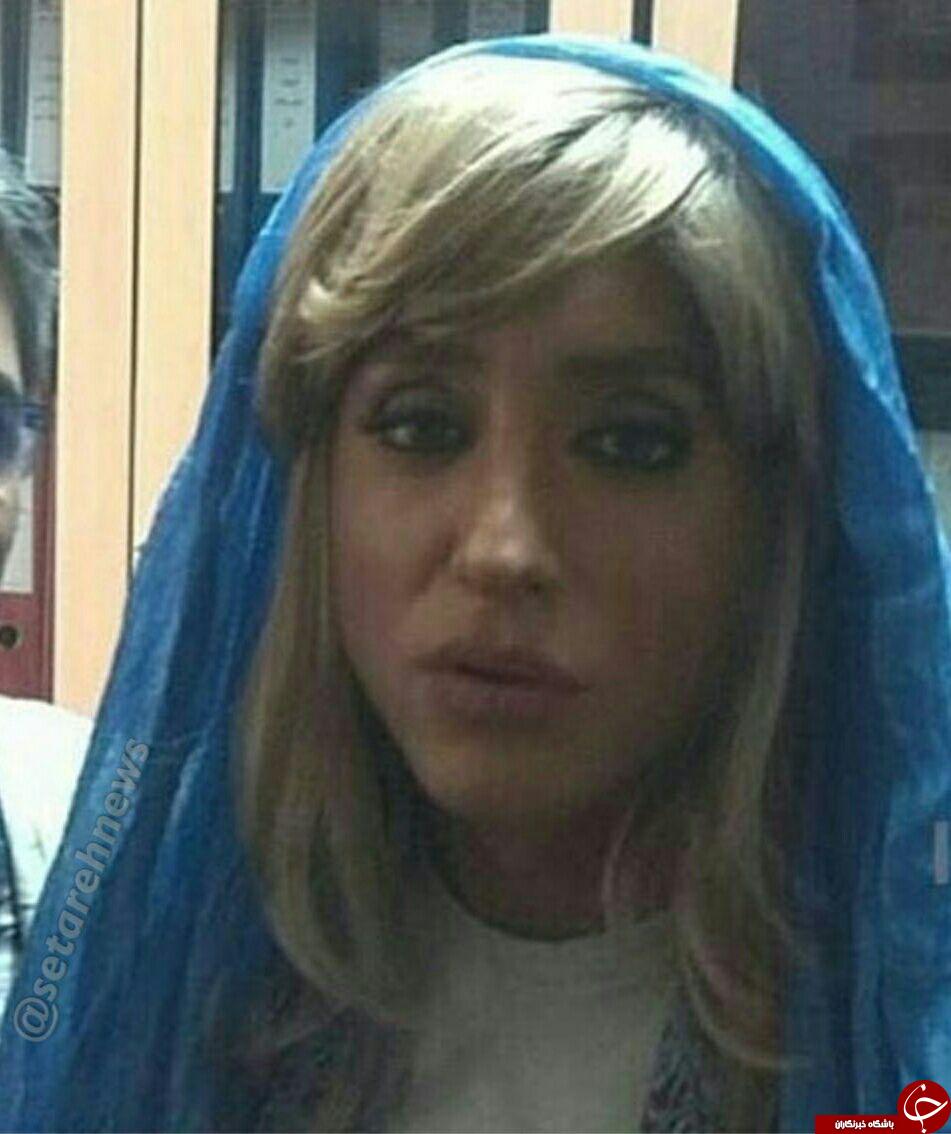 امیر حسین رستمی با ظاهر زنانه+تصویر